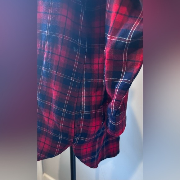 👚 Jachs GF Women's Cozy Flannel Shirt - Red, Size S ❤️ ✨ Condition: Pre-loved, - Picture 5 of 11